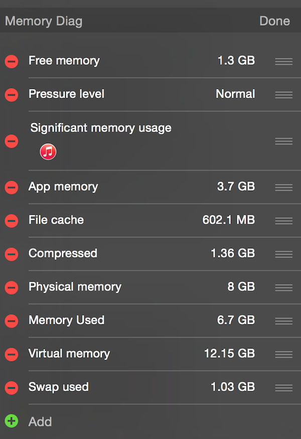 Mac Os X Widget For Memory